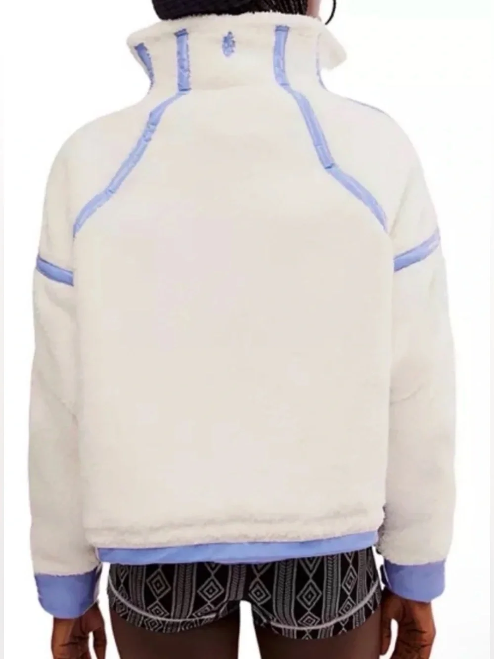 Free People Mountain High Shine 1/2 Zip